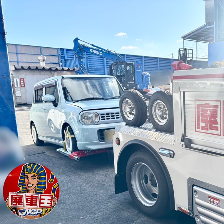 【廃車買取情報】ラパン　引取依頼の画像