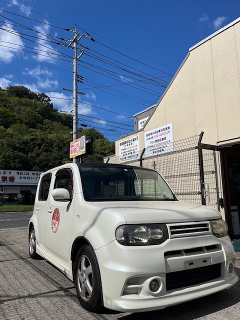 【廃車買取情報】キューブ　持込来店の画像