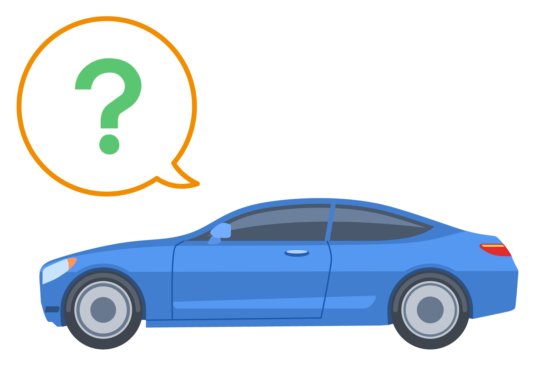 車種・年式不問の車イラスト